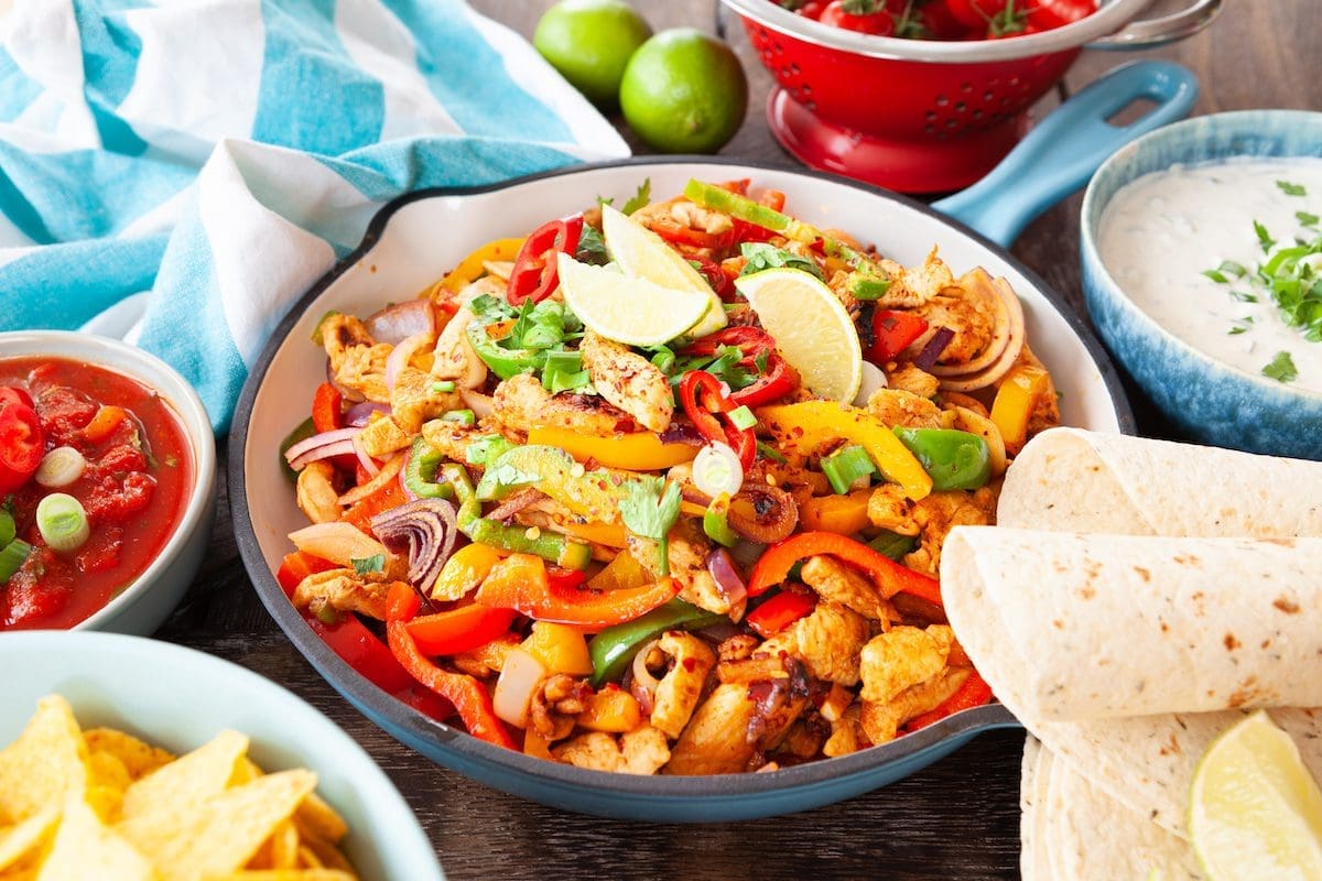 Chicken fajita low fodmaps El Paso TX