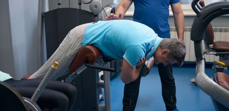 Back Extension Machine for Core Stability and Recovery